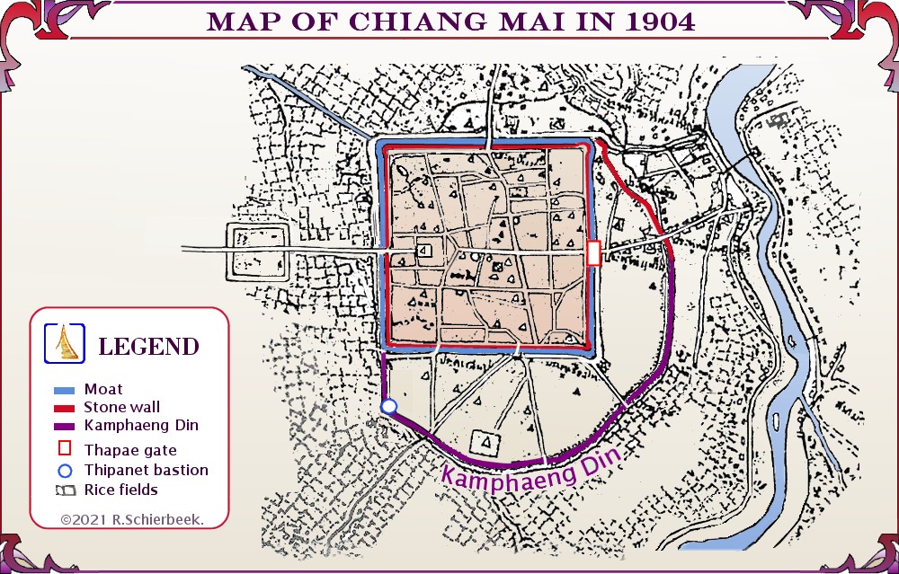 chiang mai 1904 map